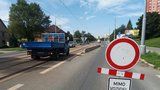 Červencové dopravní omezení na Proseku: V Čakovické bude vznikat okružní křižovatka