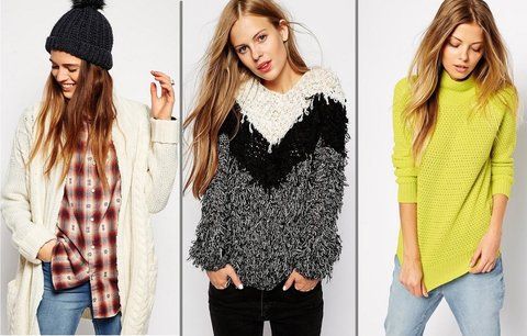 Hřejivé svetry: Vyberete si klasiku, nebo dáte přednost extravaganci?