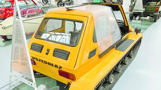 Civilní verze na pásech byla sice povedenější, ale v době hospodářského úpadku Polska neměla šanci dostat se do sériové výroby Civilní verze na pásech byla sice povedenější, ale v době hospodářského úpadku Polska neměla šanci dostat se do sériové výroby