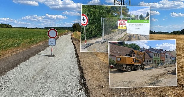 Zavřená Fryčajova ulice v brněnských Obřanech výrazně komplikuje dopravu. I objížďka se musí nyní objíždět.