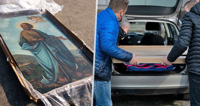 Kradený obraz za desítky tisíc se po 28 letech vrátil majitelům.