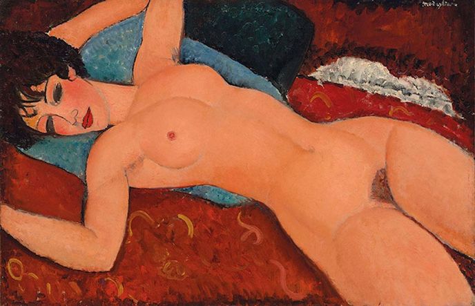Amede Modigliani, Nu Couché - 170.4 milionu dolarů