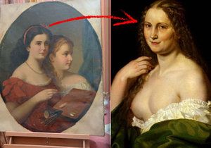 Objeven neznámý obraz Josefa Mánesa! Pomůže odhalit, kdo byla slavná Josefína?