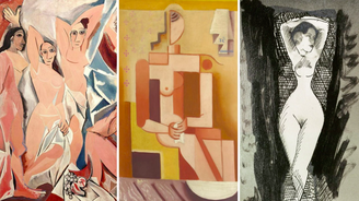 Erotické obrazy Josefa Čapka. Autor pohádek maloval i tyto kočičky Erotické obrazy Josefa Čapka. Autor pohádek maloval i tyto kočičky