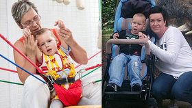 Pomozte postavit Martínka na nohy: Chlapečka hned po porodu museli oživovat, teď trpí vážným postižením