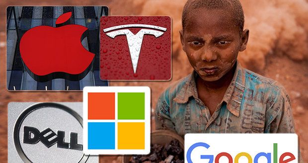Google, Apple a Tesla využívají dětské otroky? Pět firem čelí vážnému obvinění