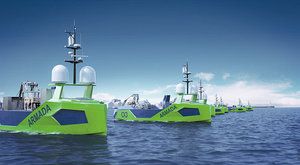 Rozbouřené moře: Autonomní ponorky budou bojovat proti nebezpečným minám 
