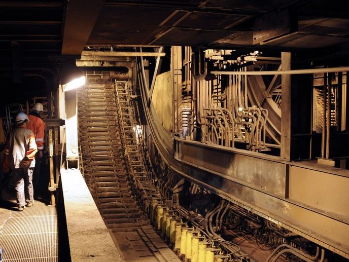 Ocelárna ArcelorMittalu ve francouzském Florange, které hrozí uzavření