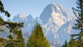 Vysoké Tatry jsou nejvyšším pohořím Slovenska i Polska.