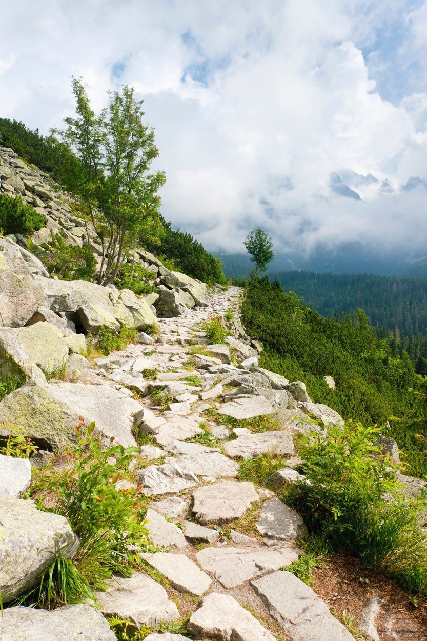 Vysoké Tatry jsou nejvyšším pohořím Slovenska i Polska.