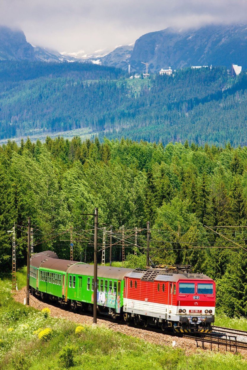 Vysoké Tatry jsou nejvyšším pohořím Slovenska i Polska.