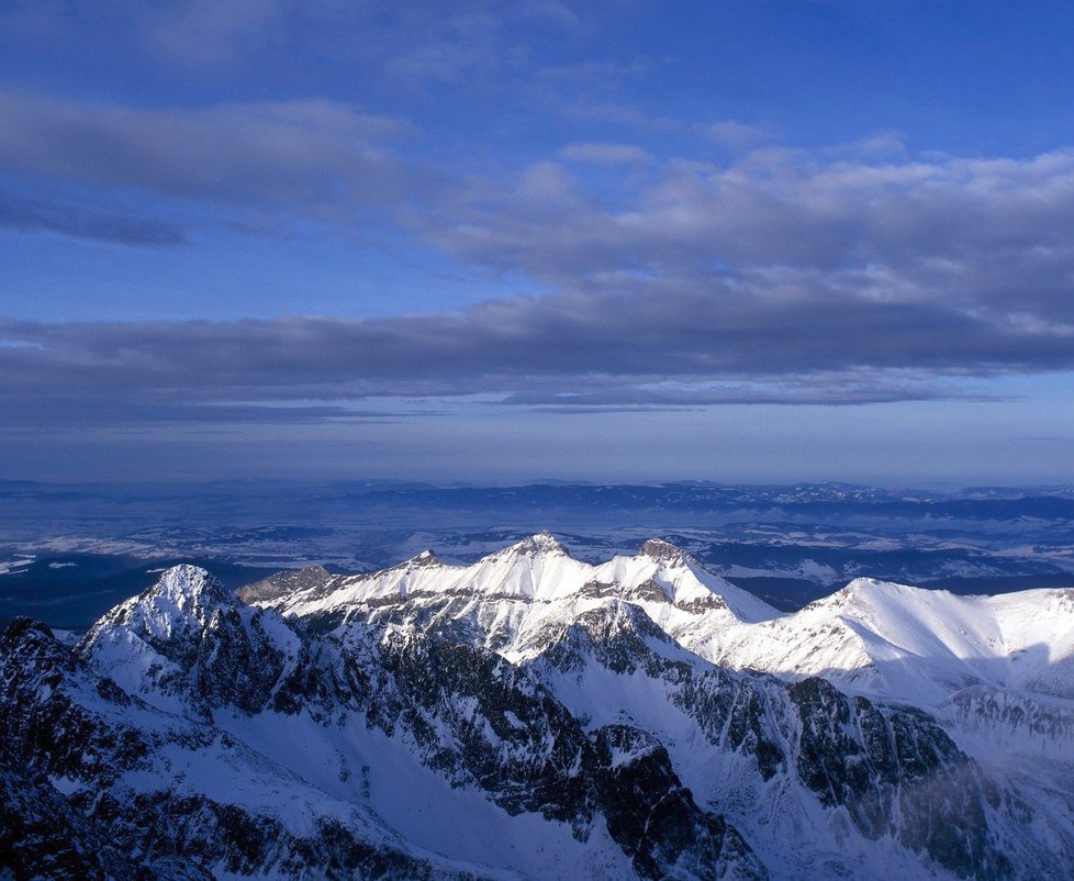 Vysoké Tatry na Slovensku.