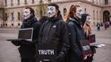 Happening organizace Anonymous for the Voiceless