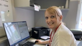 Primářka Pavla Urbánková (44 let) očkovací centrum nemocnice vede.