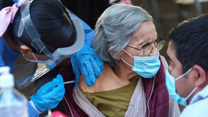 Očkování proti koronaviru v Mexiku