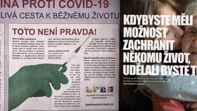 „Práce kvapná, málo Blatná.“ Agentura si utahuje z kampaně ministerstva k očkování