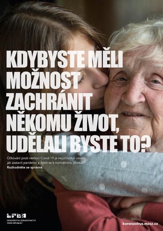 Návrh na propagaci očkování od pražské agentury McShakespeare