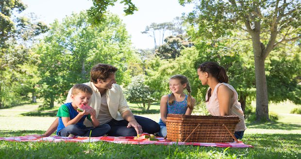 Rodinný piknik.