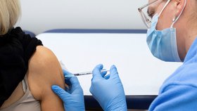 Očkování třetí dávkou od Moderny v Zurichu