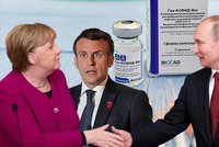 Vakcína Sputnik v Evropě? Putin se pochlubil, že jednal s Macronem a Merkelovou