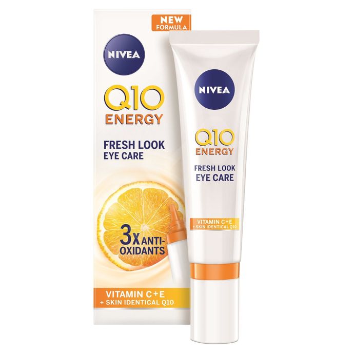 Oční krém proti vráskám Q10 plus C Anti-wrinkle Energizing Eye Cream, Nivea, 249 Kč/15 ml