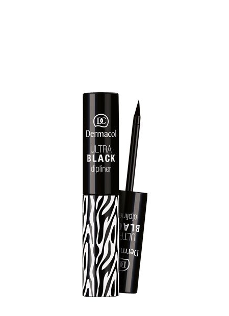 Dermacol Ultra Black Dipliner tekutá oční linka, 149 Kč, koupíte v síti drogerií nebo na www.dermacol.cz