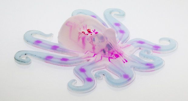 Neobvyklý Octobot: První úplně měkký robot