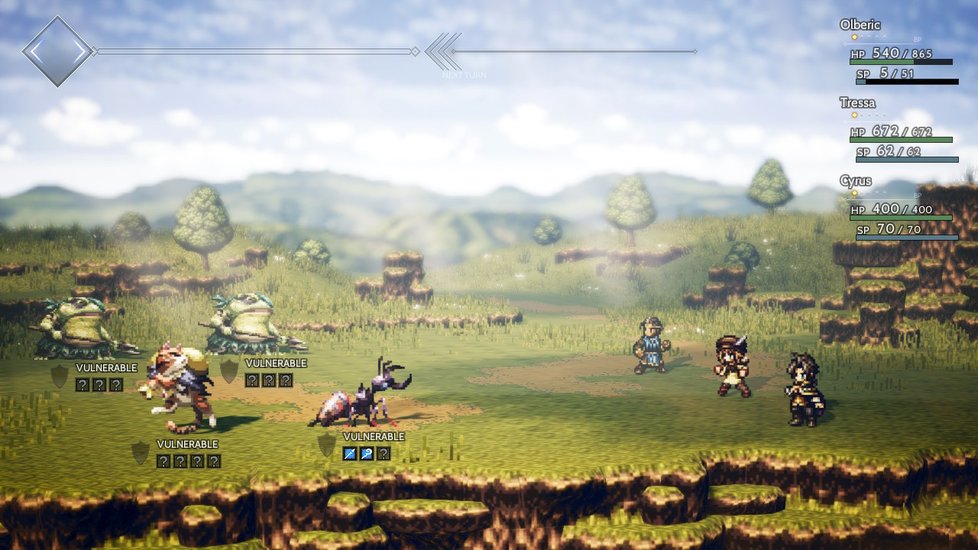 Octopath Traveler pro Nintendo Switch.