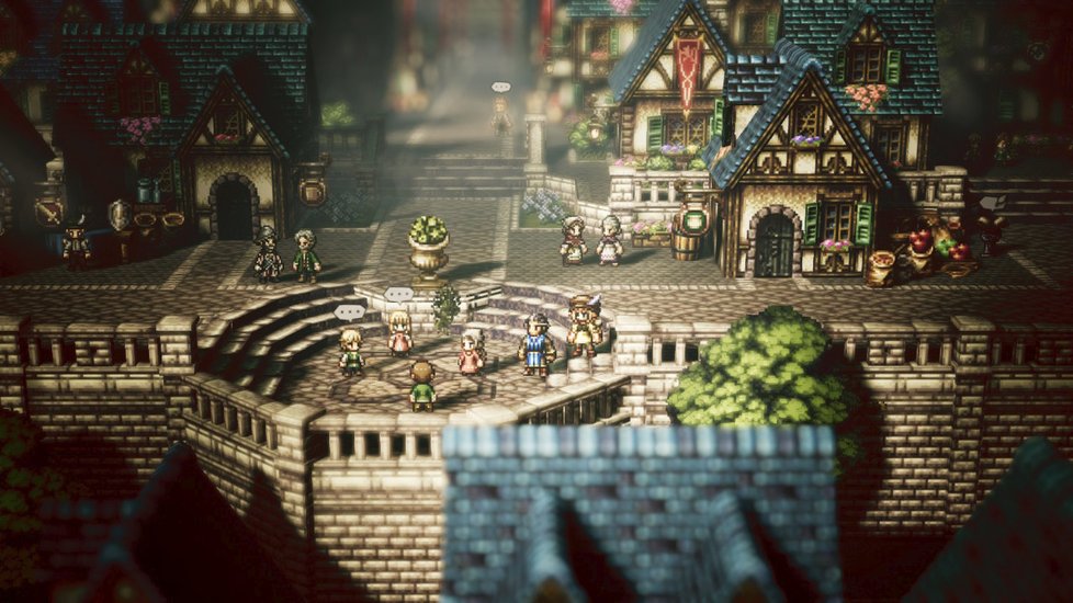 Octopath Traveler pro Nintendo Switch.