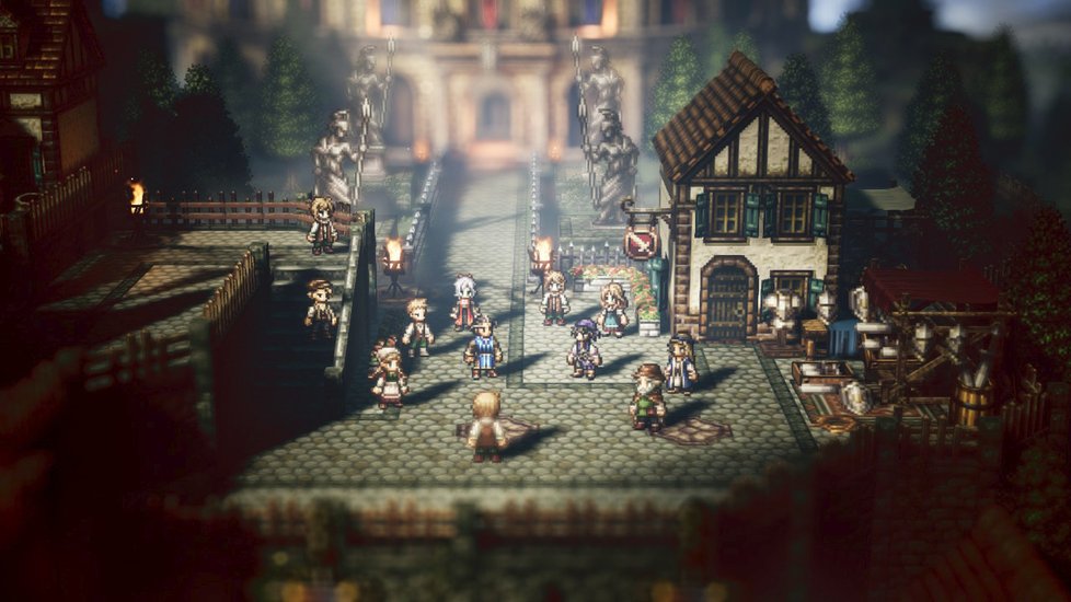 Octopath Traveler pro Nintendo Switch.