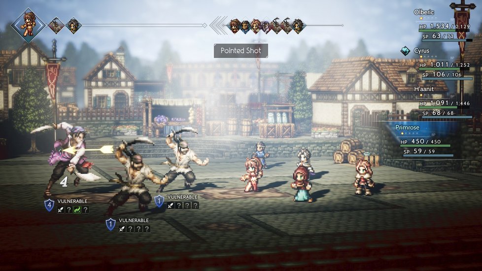 Octopath Traveler pro Nintendo Switch.