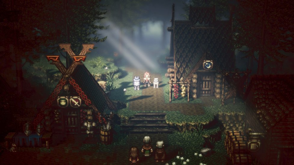 Octopath Traveler pro Nintendo Switch.