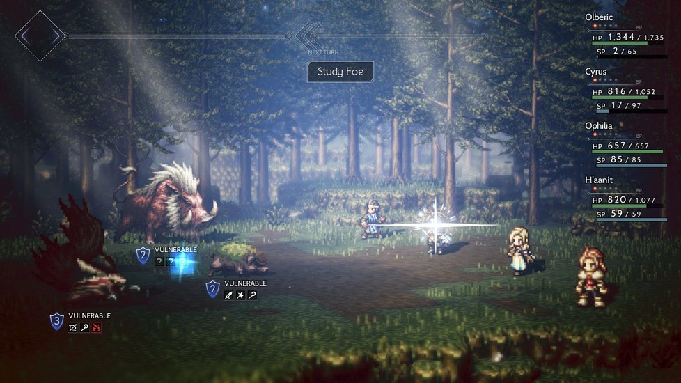 Octopath Traveler pro Nintendo Switch.