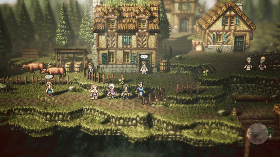 Octopath Traveler pro Nintendo Switch.