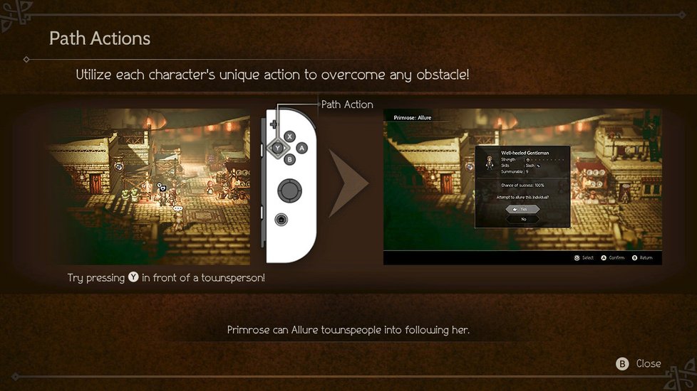 Octopath Traveler pro Nintendo Switch.