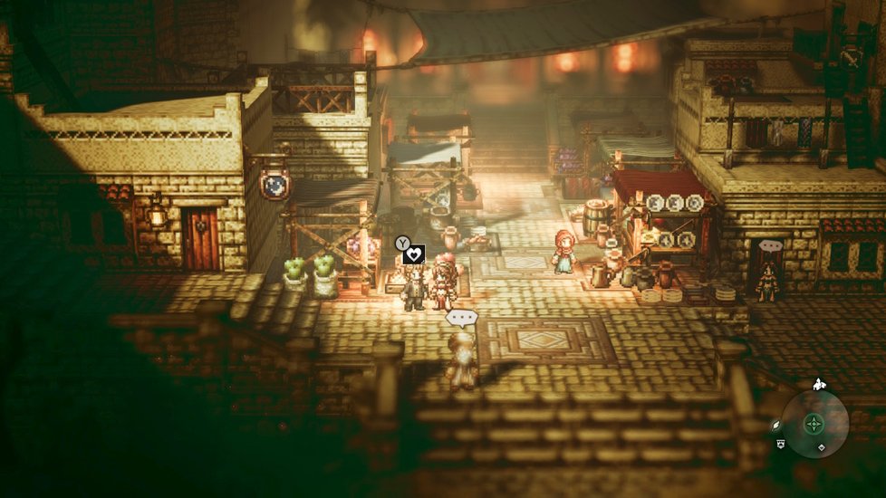 Octopath Traveler pro Nintendo Switch.