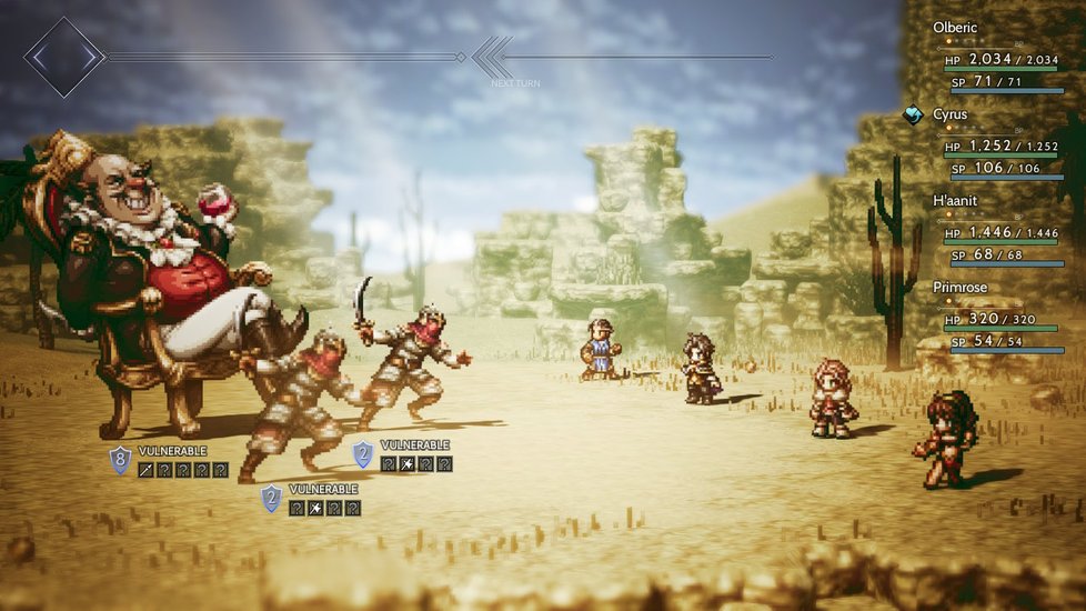 Octopath Traveler pro Nintendo Switch.