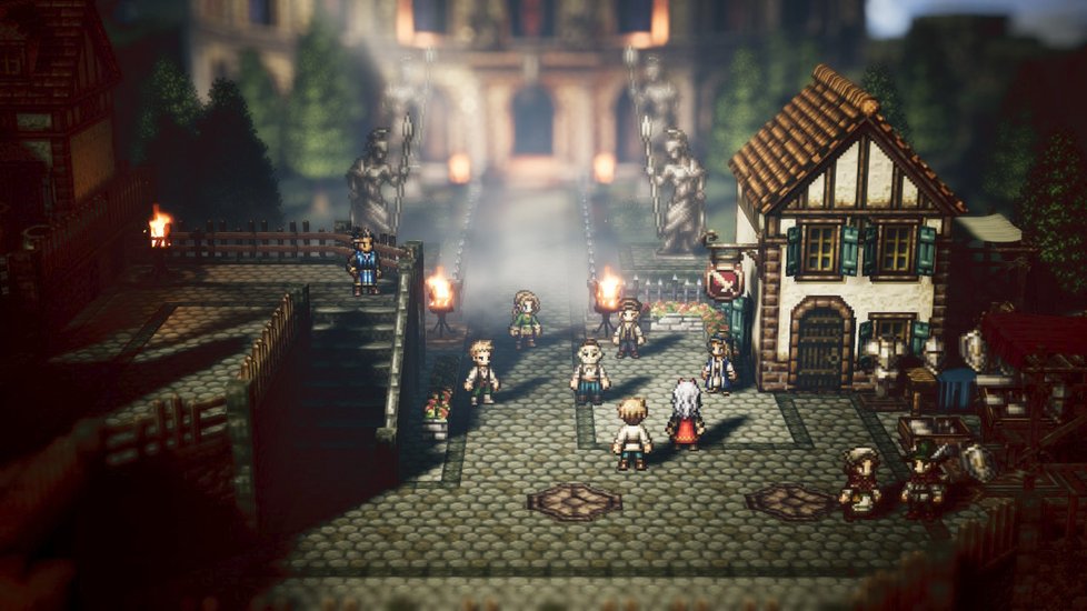 Octopath Traveler pro Nintendo Switch.