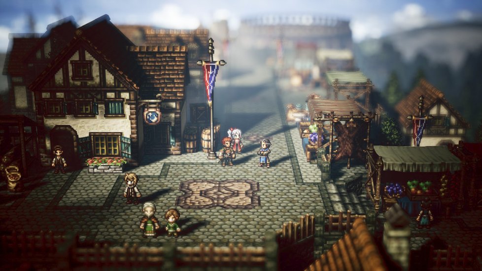 Octopath Traveler pro Nintendo Switch.