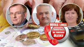 V úterý 22. října do redakce Blesku přijdou radit odborníci na penze, penzijní spoření či problematiku stáří