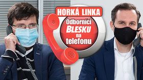 Odborníci na telefonické dotazy odpovídají přímo v redakci Blesku.