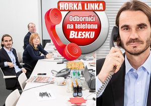 Odborníci na telefonu Blesku odpověděli na desítky telefonátů.