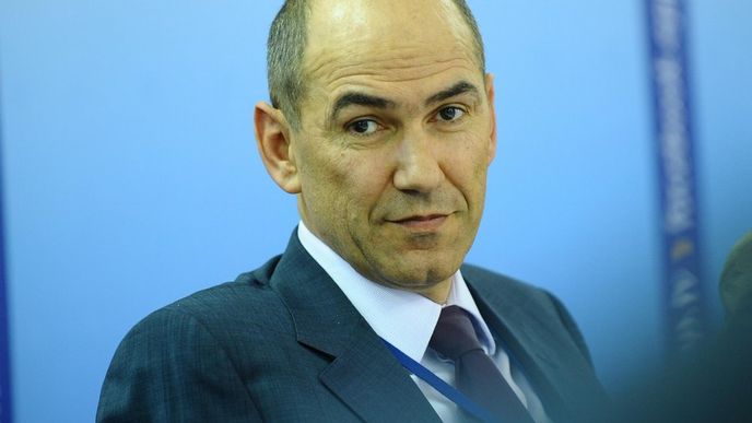 Odcházející slovinský premiér Janéz Janša