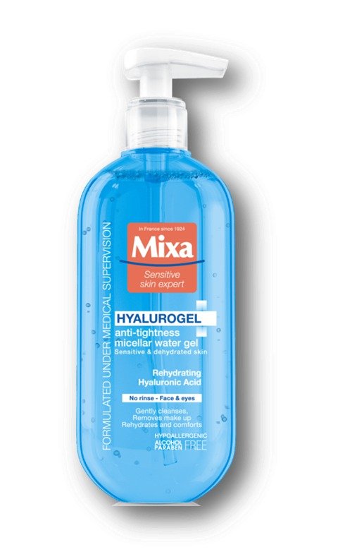 Micelární gel Hyalurogel, Mixa, 139,90 Kč (200 ml)