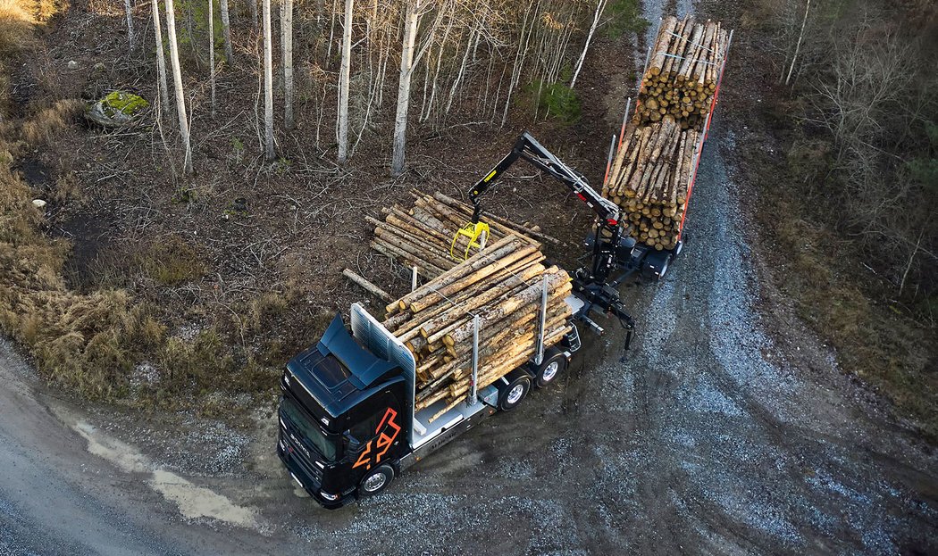 Odpojitelná tandemová náprava Scania