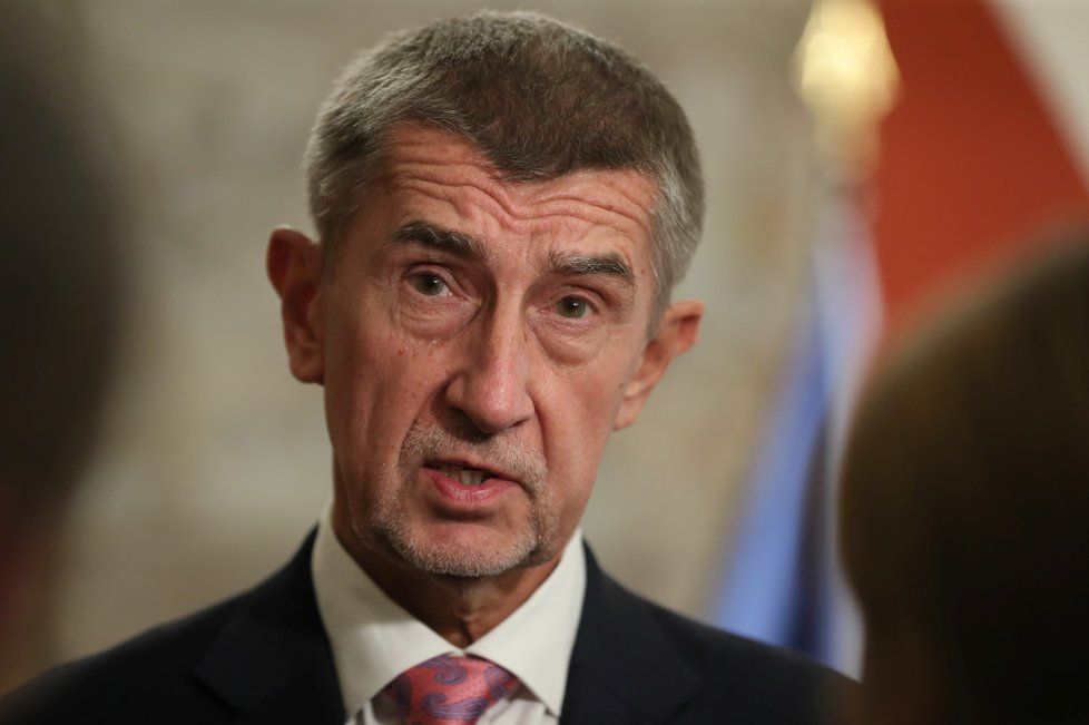 Premiér Andrej Babiš na prvním předávání cen Odpovědných zahraničních investorů (14. 10. 2019)