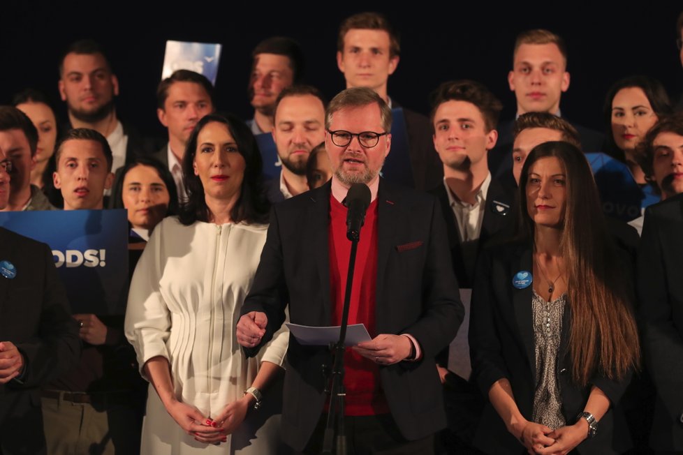 Start horké fáze kampaně ODS před eurovolbami: Petr Fiala