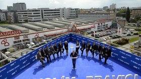ODS jako na přídi Titanicu: Zahájení kampaně a oficiální představení volebního hesla se odehrálo na střeše její pražské centrály