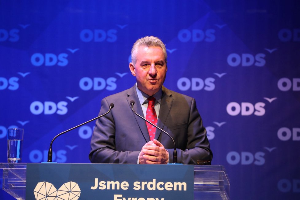 Programová konference ODS: Lídr eurokandidátky Jan Zahradil (16. 3. 2019)