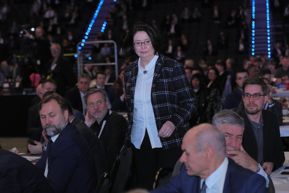 29. kongres ODS: Poslankyně Miroslava Němcová odmítla nominaci na post místopředsedy strany (18.1.2020)